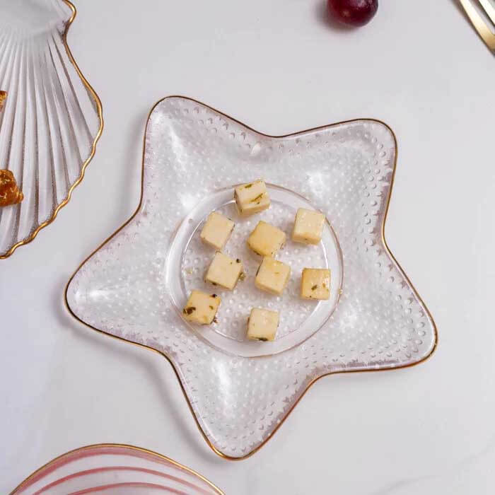 Starry Glass Platter