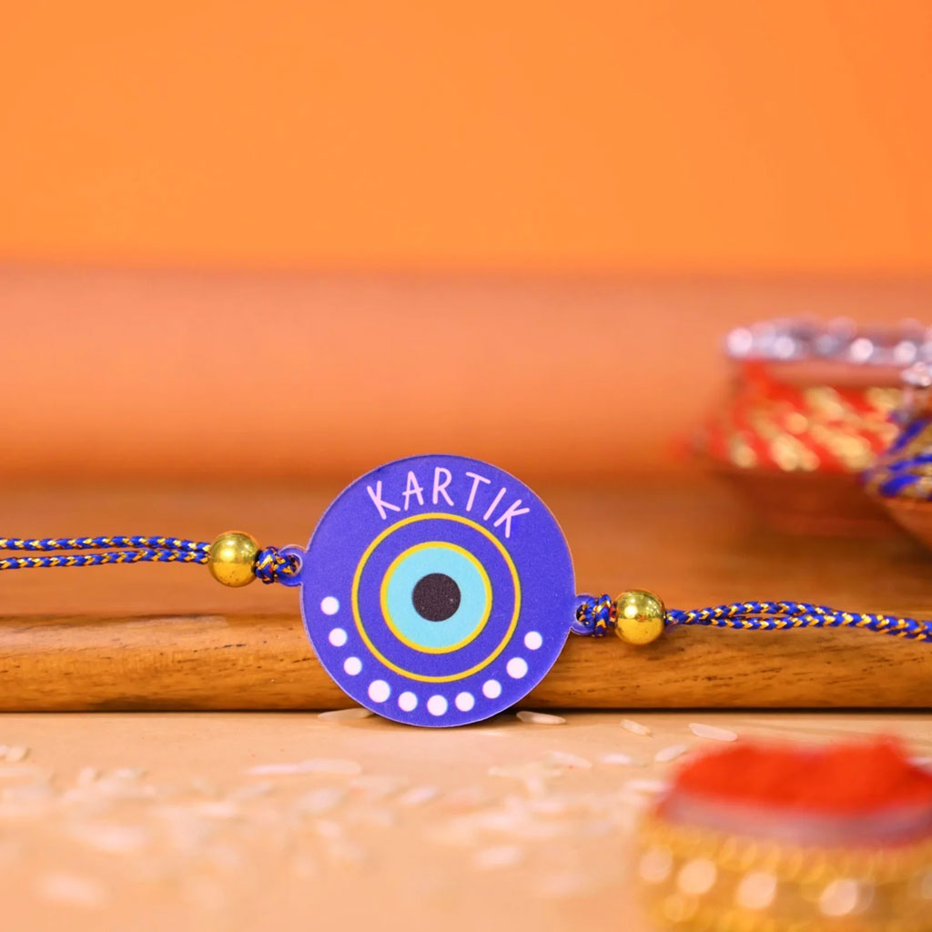 Personalised Evil Eye Rakhi