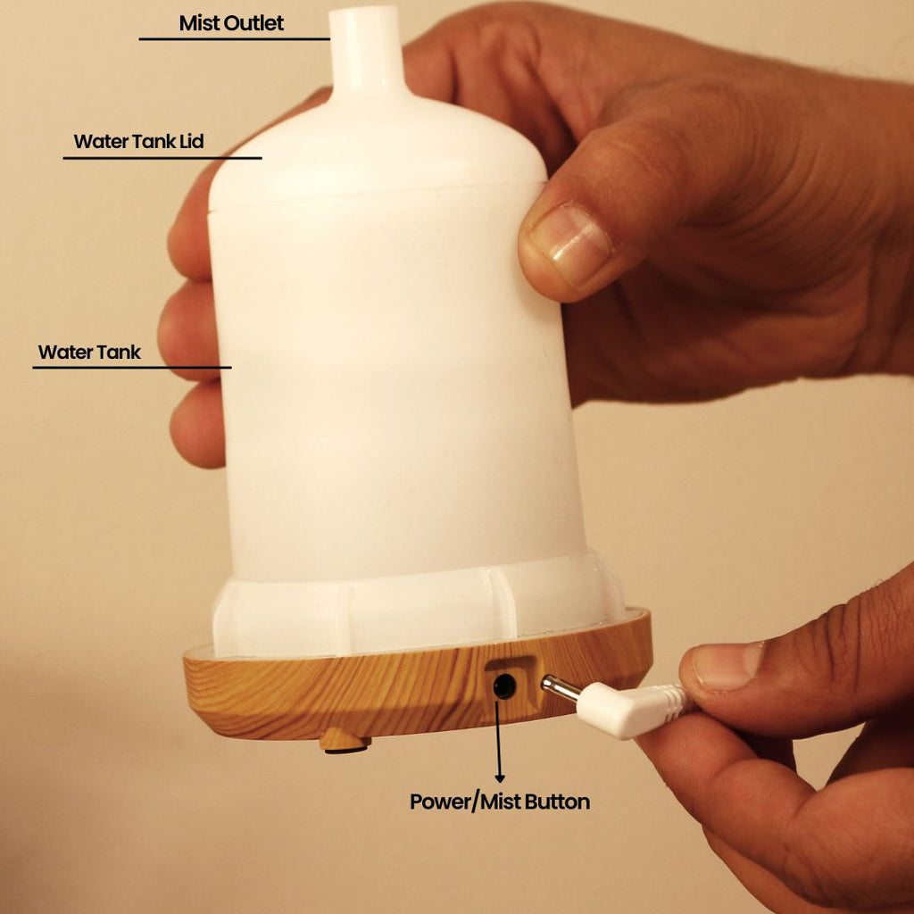 Bigsmall Zen Aroma Diffuser with Lamp