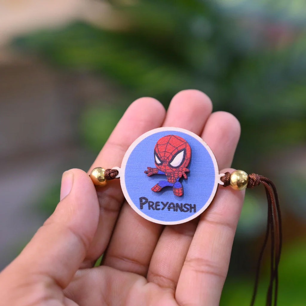Personalised Spiderman Rakhi