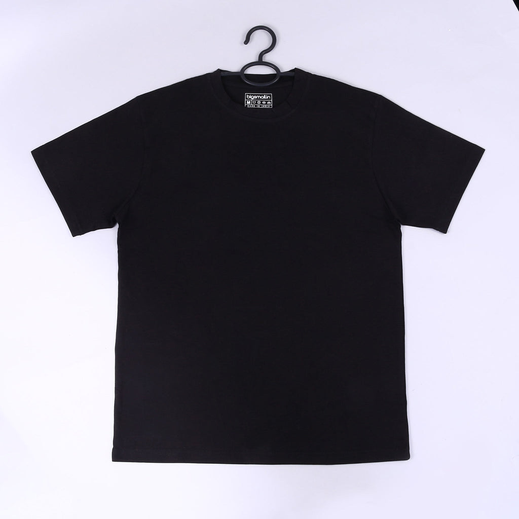 Classic Black Round Neck T-Shirt