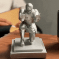 Bigsmall Knight Pen Holder