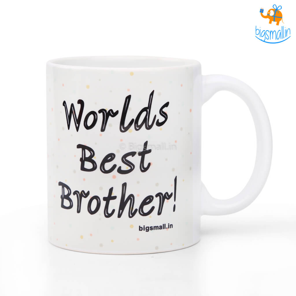 World Best Brother Rakhi Coffee Mug