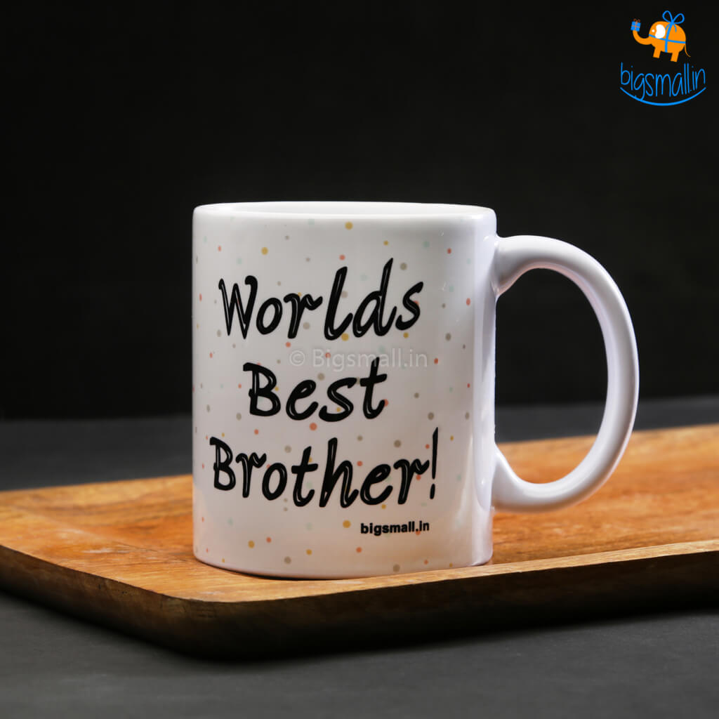 World Best Brother Rakhi Coffee Mug