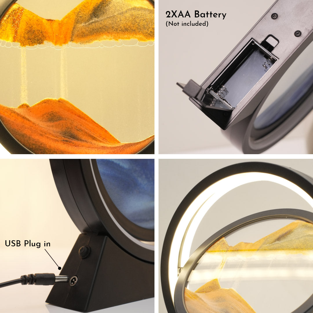 Bigsmall SandGlow Lamp