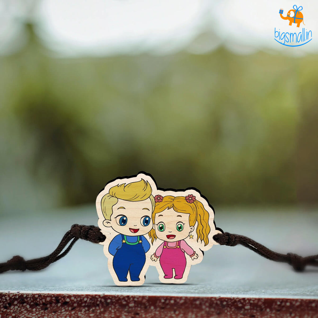 Diana Roma Wooden Rakhi