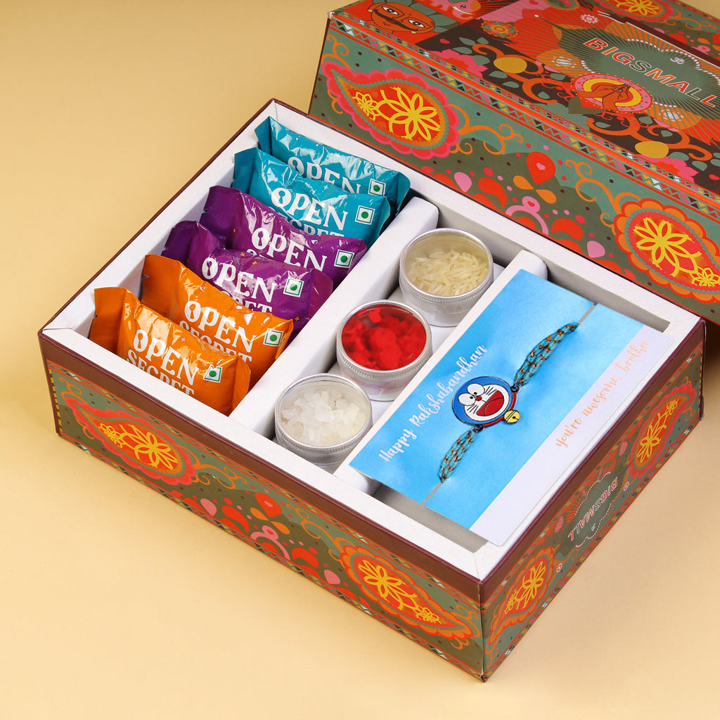 Doremon Metallic Rakhi