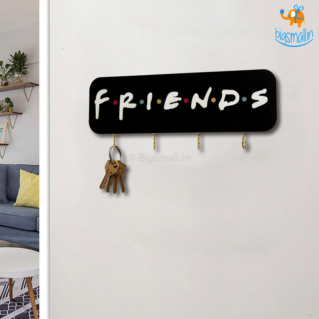 Friends Wooden Key Holder