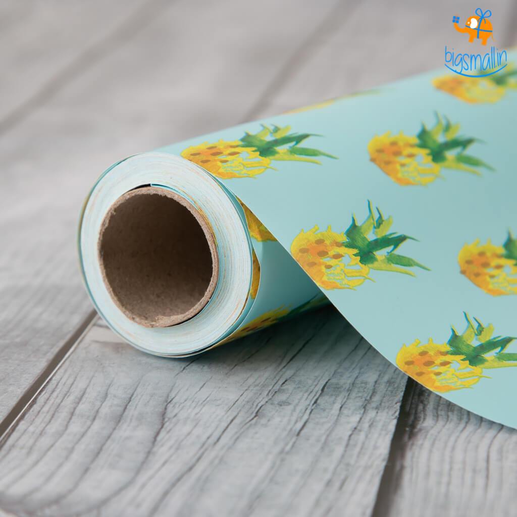 Pineapple Gift Wrapping Paper Roll