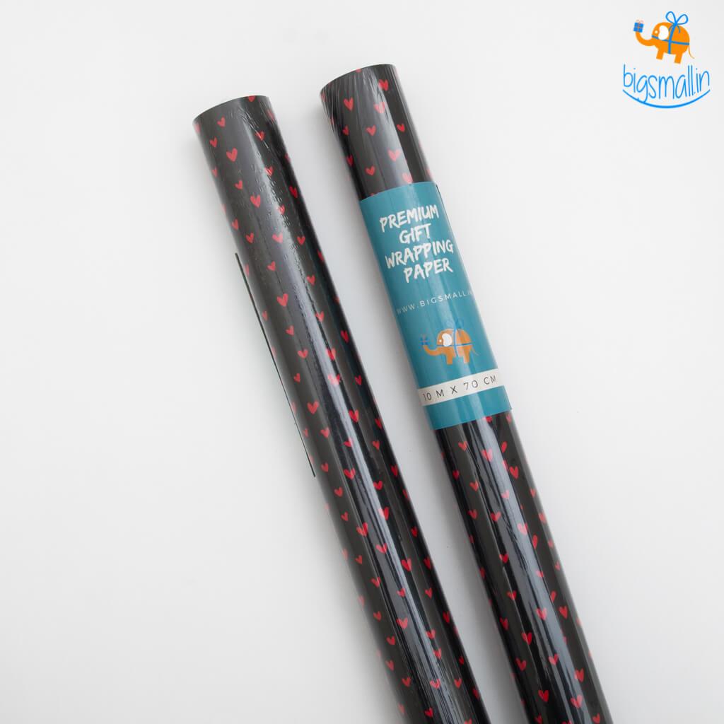 Mini Hearts Gift Wrapping Paper Roll