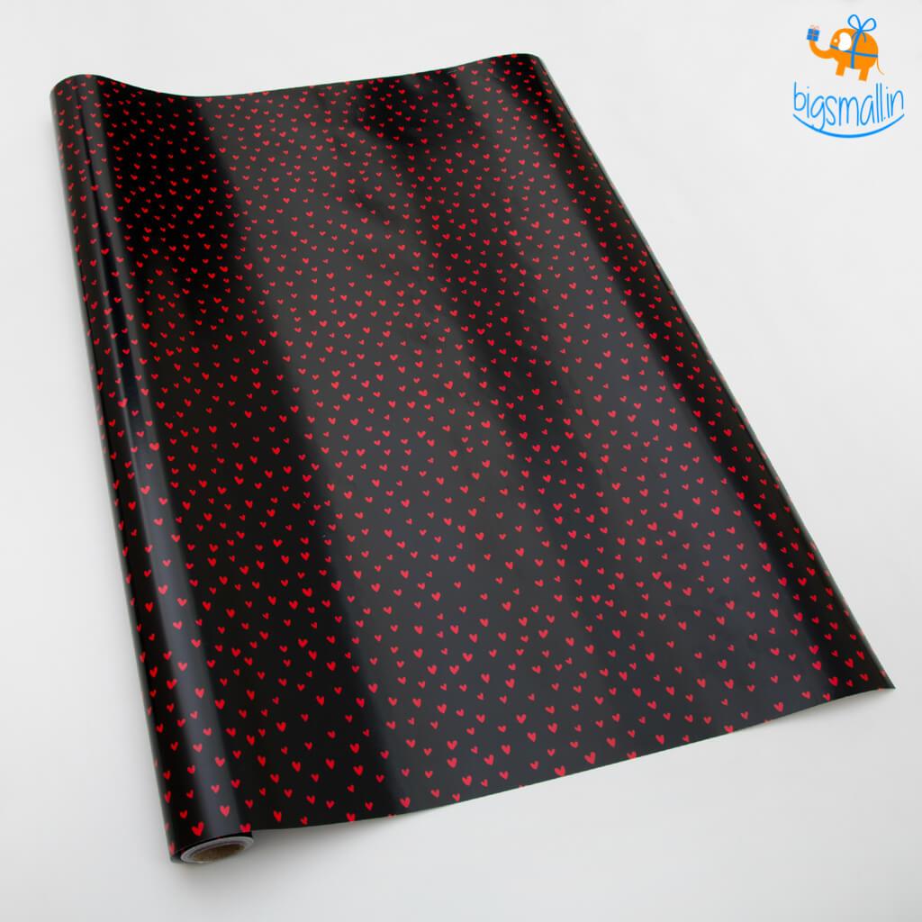 Mini Hearts Gift Wrapping Paper Roll