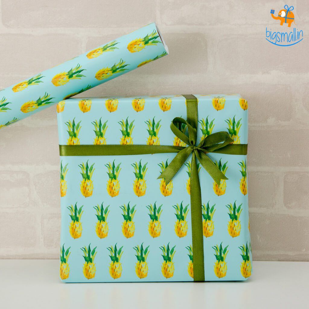 Pineapple Gift Wrapping Paper Roll