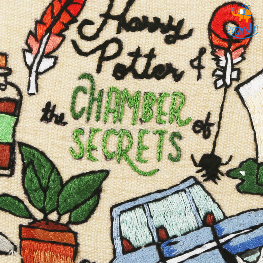 Harry Potter Embroidery Hoop Art