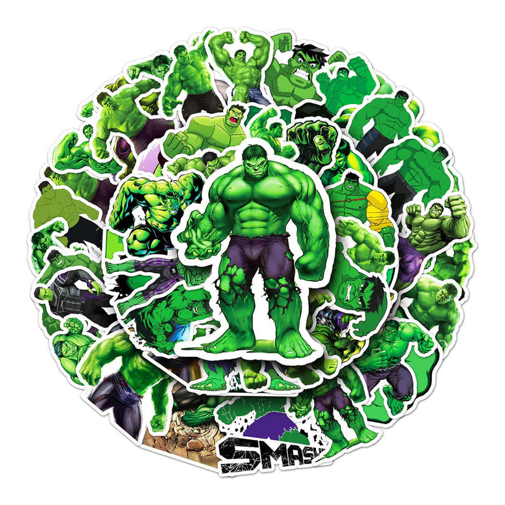 Hulk Sticker Set