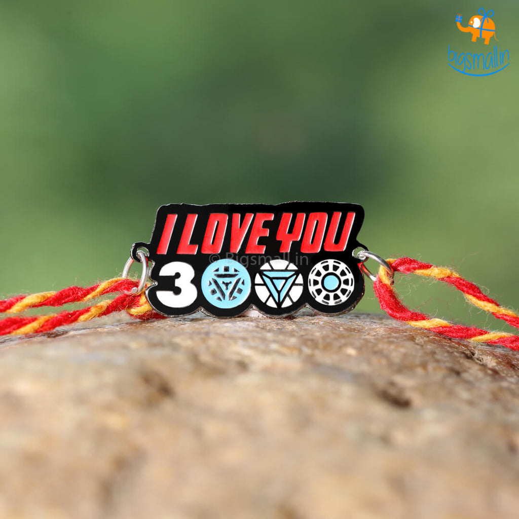 I Love You 3000 Rakhi