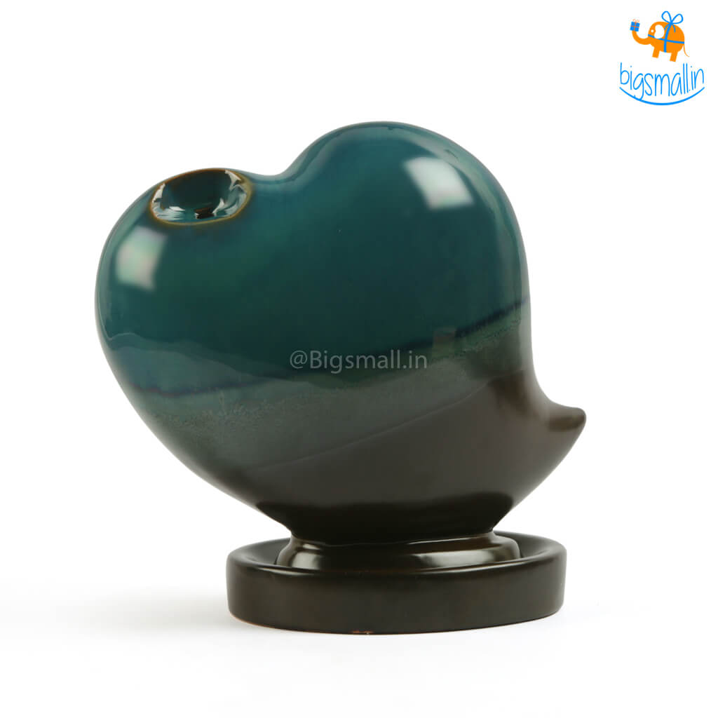 Heart-Shaped Backflow Incense Burner