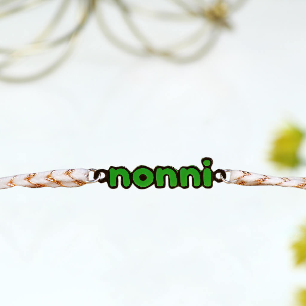 Nonni Metalic Rakhi