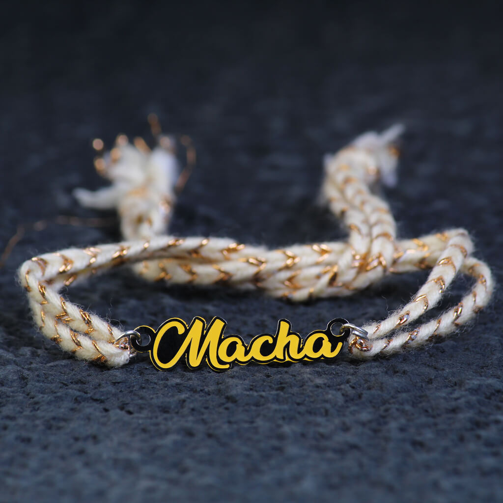 Macha Metallic Rakhi