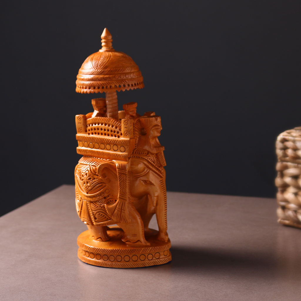 Handcrafted Maharaja Elephant Statue