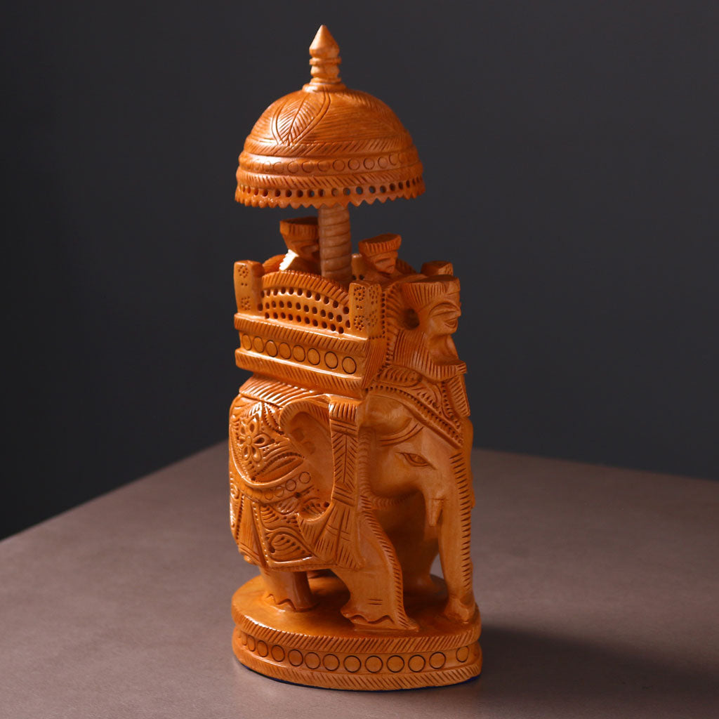 Handcrafted Maharaja Elephant Statue