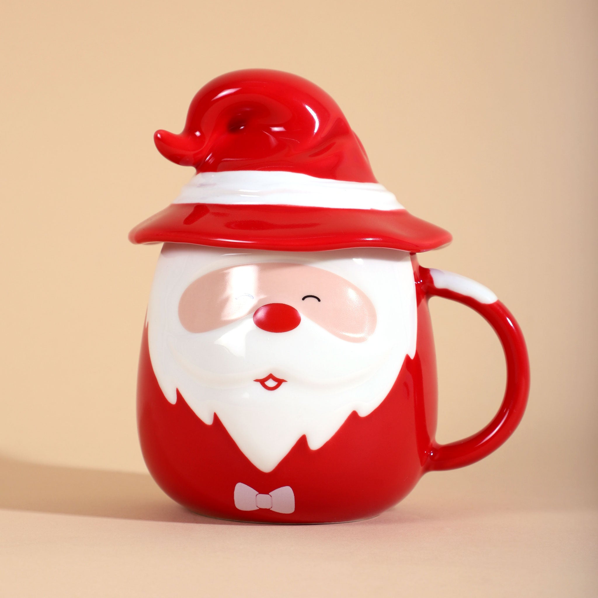 Red Hat Santa Mug