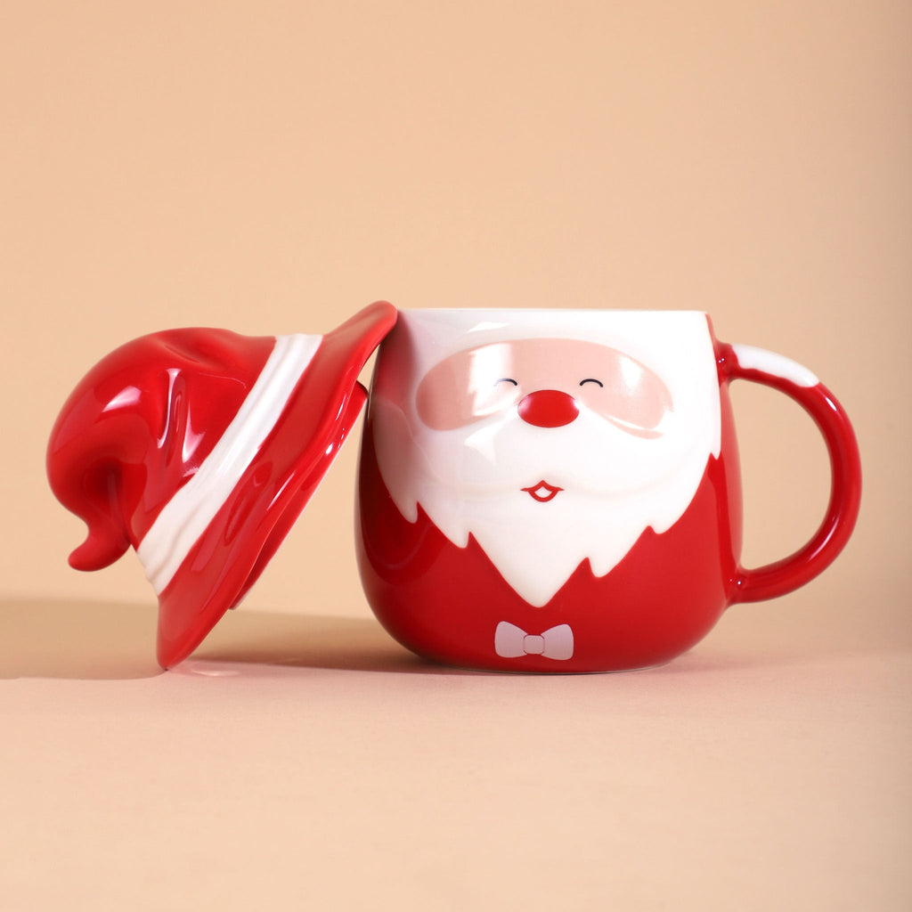 Red Hat Santa Mug