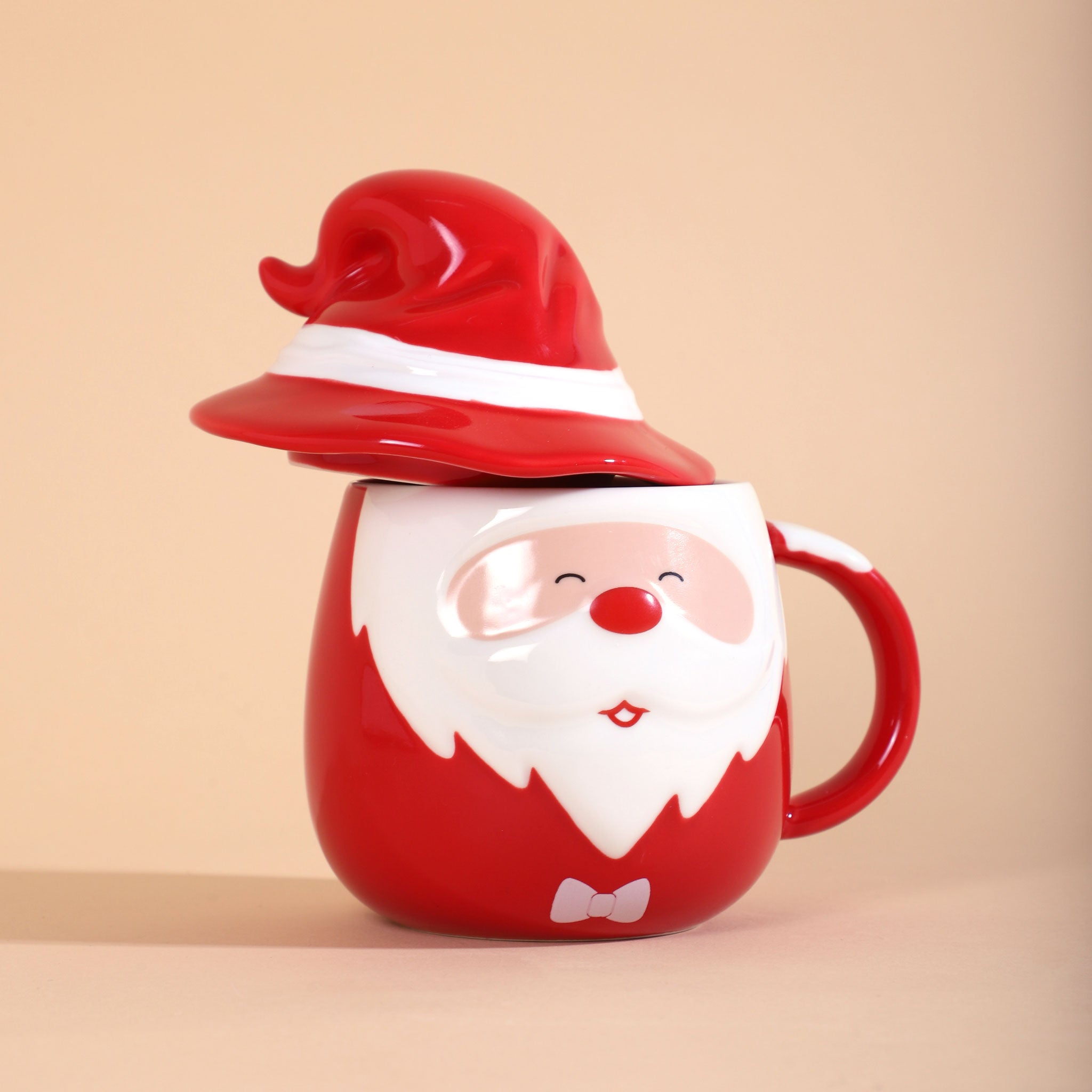 Red Hat Santa Mug