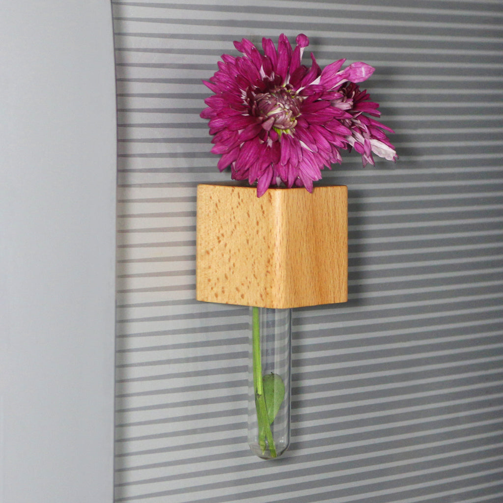 Wooden Planter Fridge Magnets
