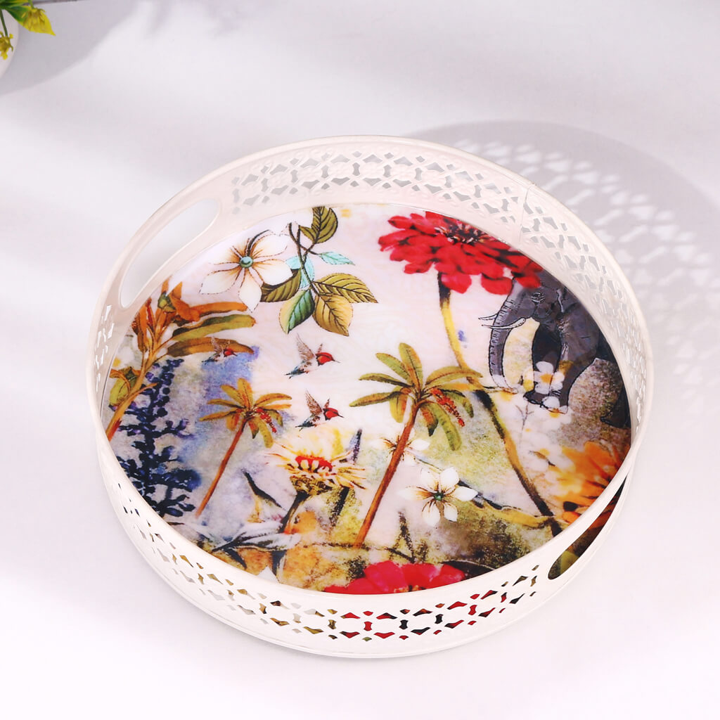 Tropical Elegance Decorative Tray