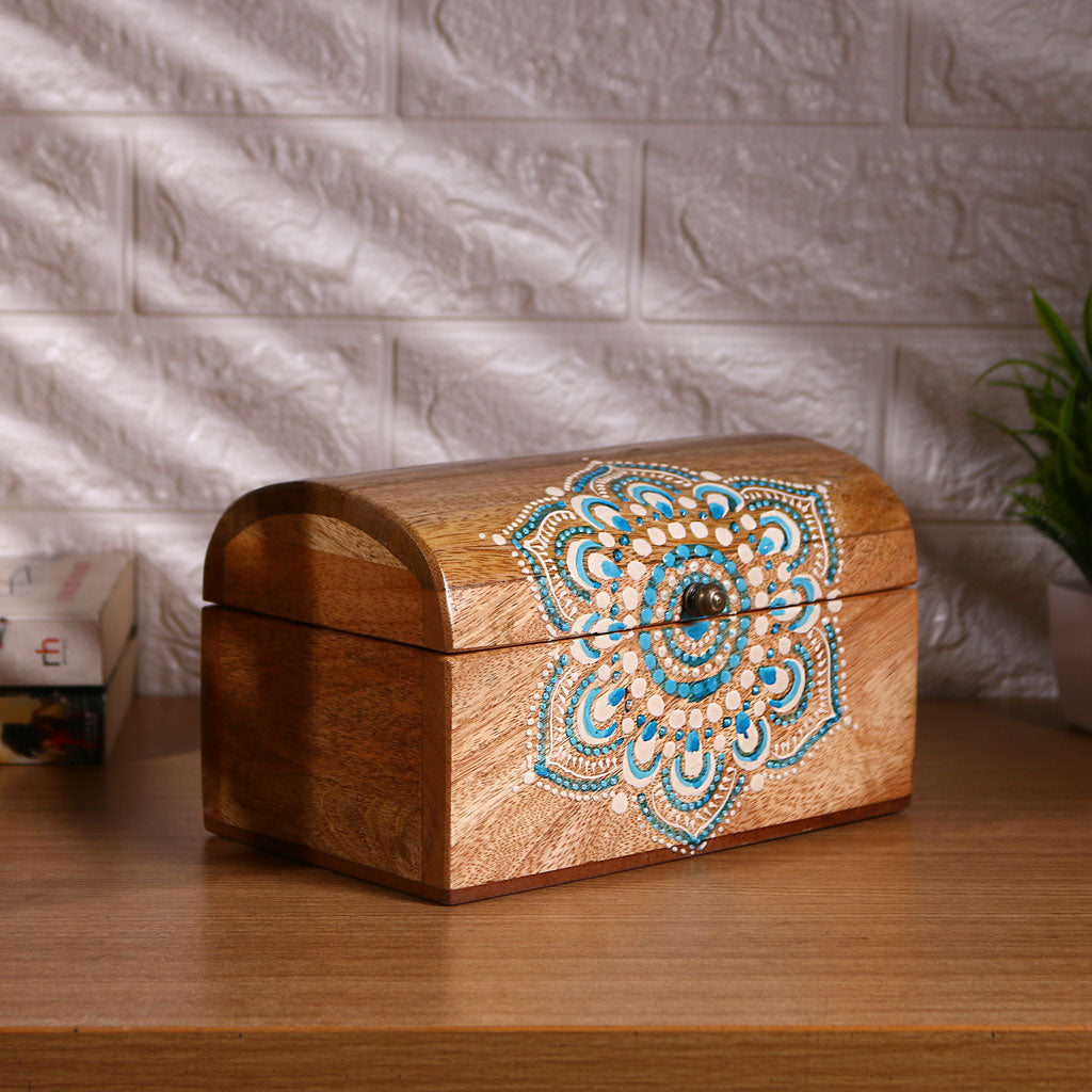 Mandala Treasure Trinket Box