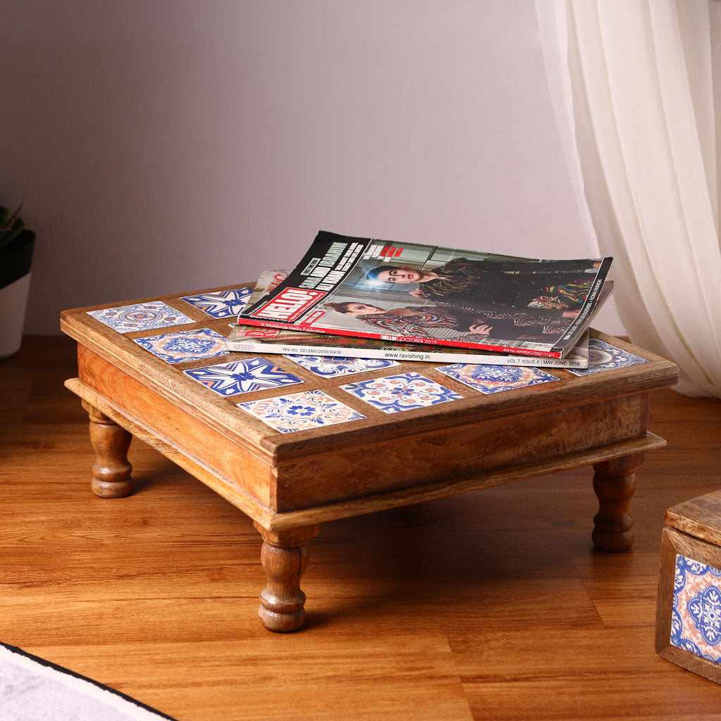 Handmade Moroccan Bajot Table
