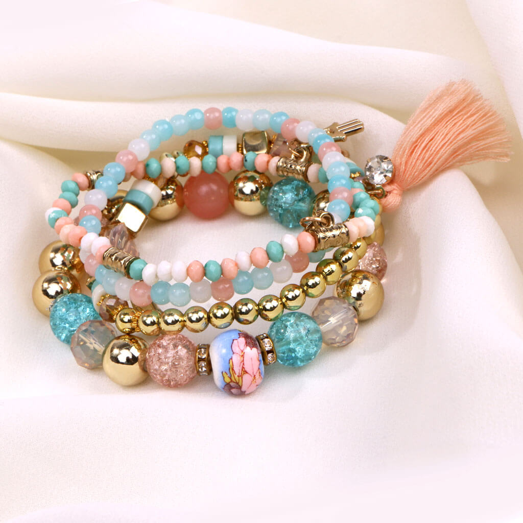 Evil Eye Bracelet Set