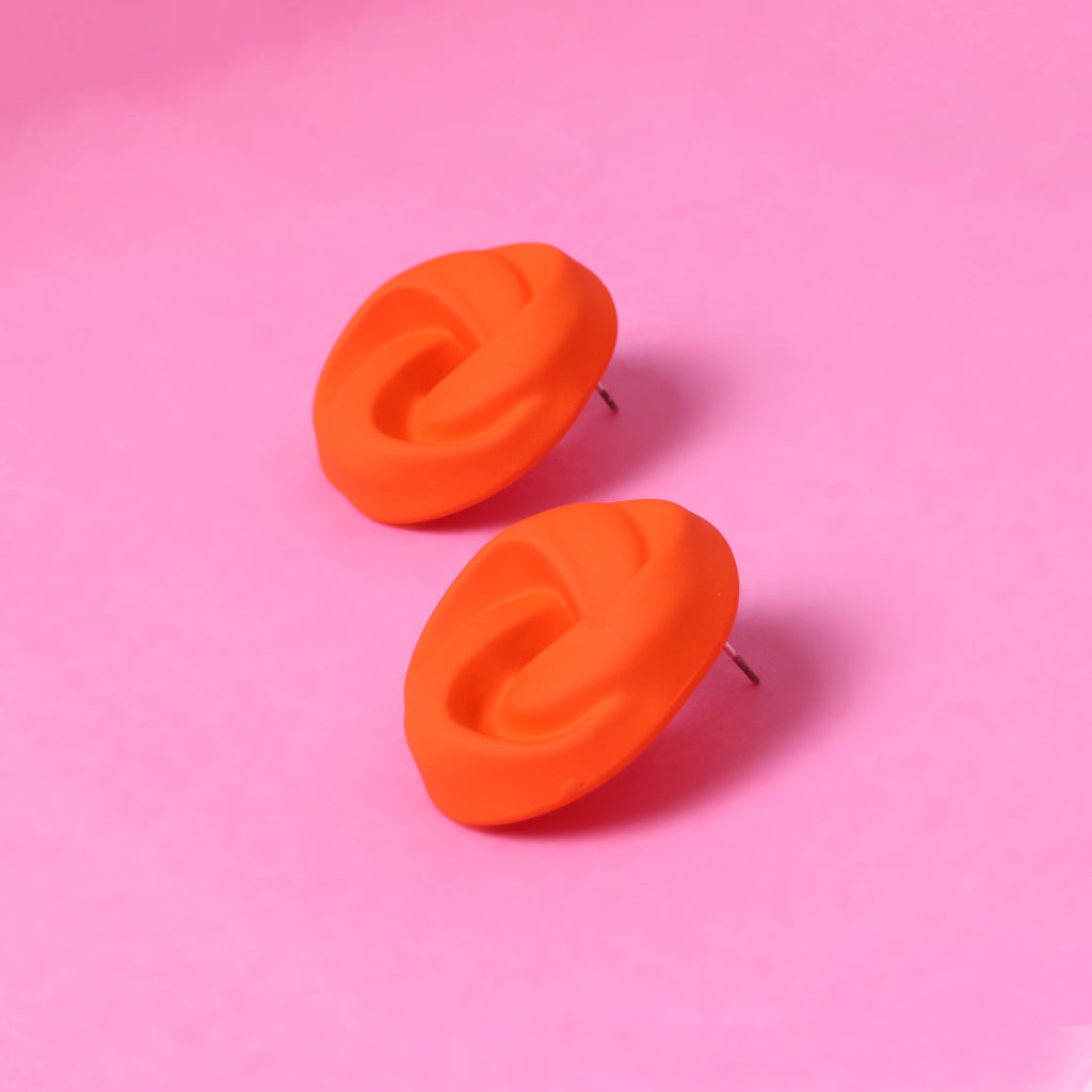 Tangerine Twist Earrings