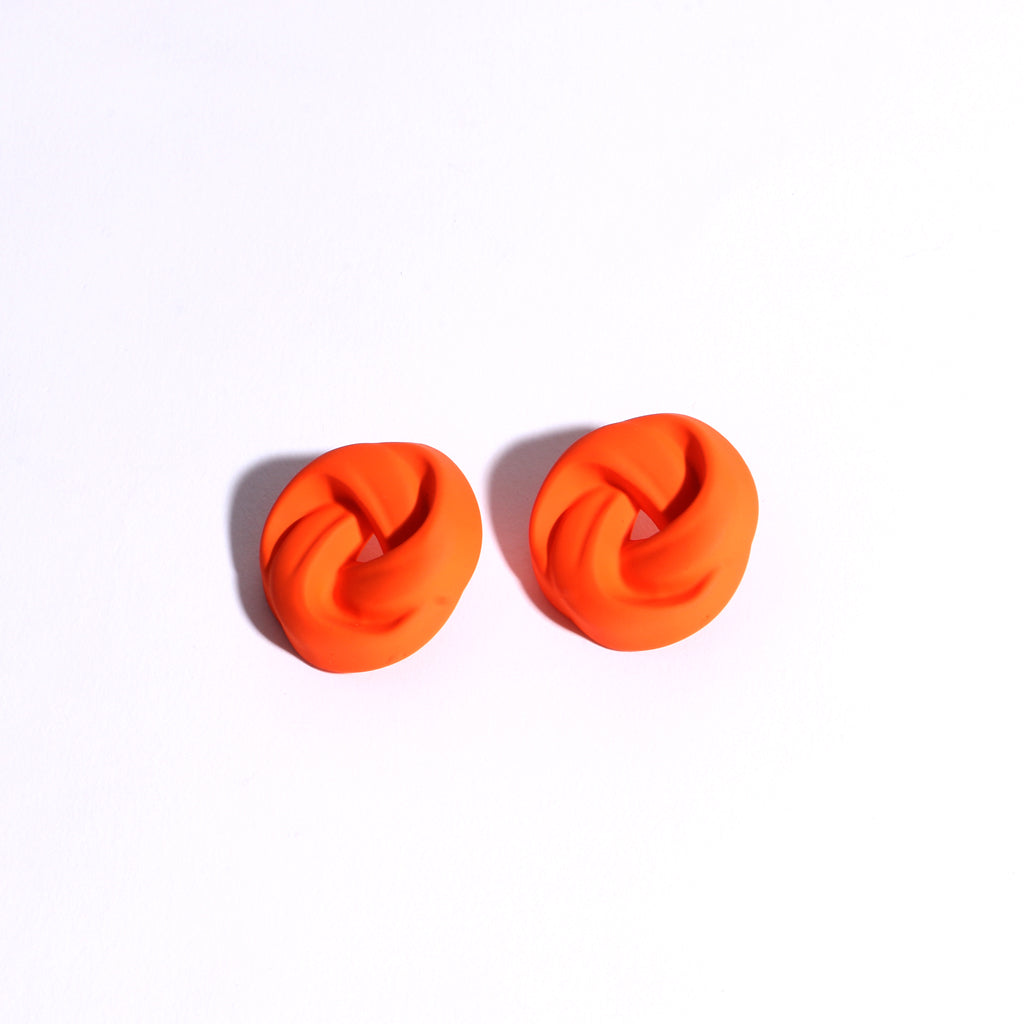 Tangerine Twist Earrings