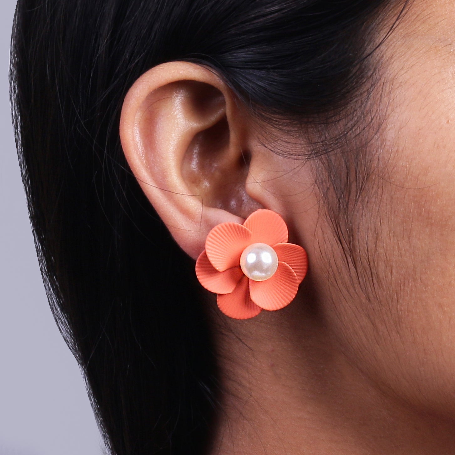 Pearl Kissed Petals Earrings