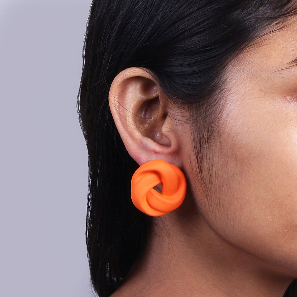Tangerine Twist Earrings