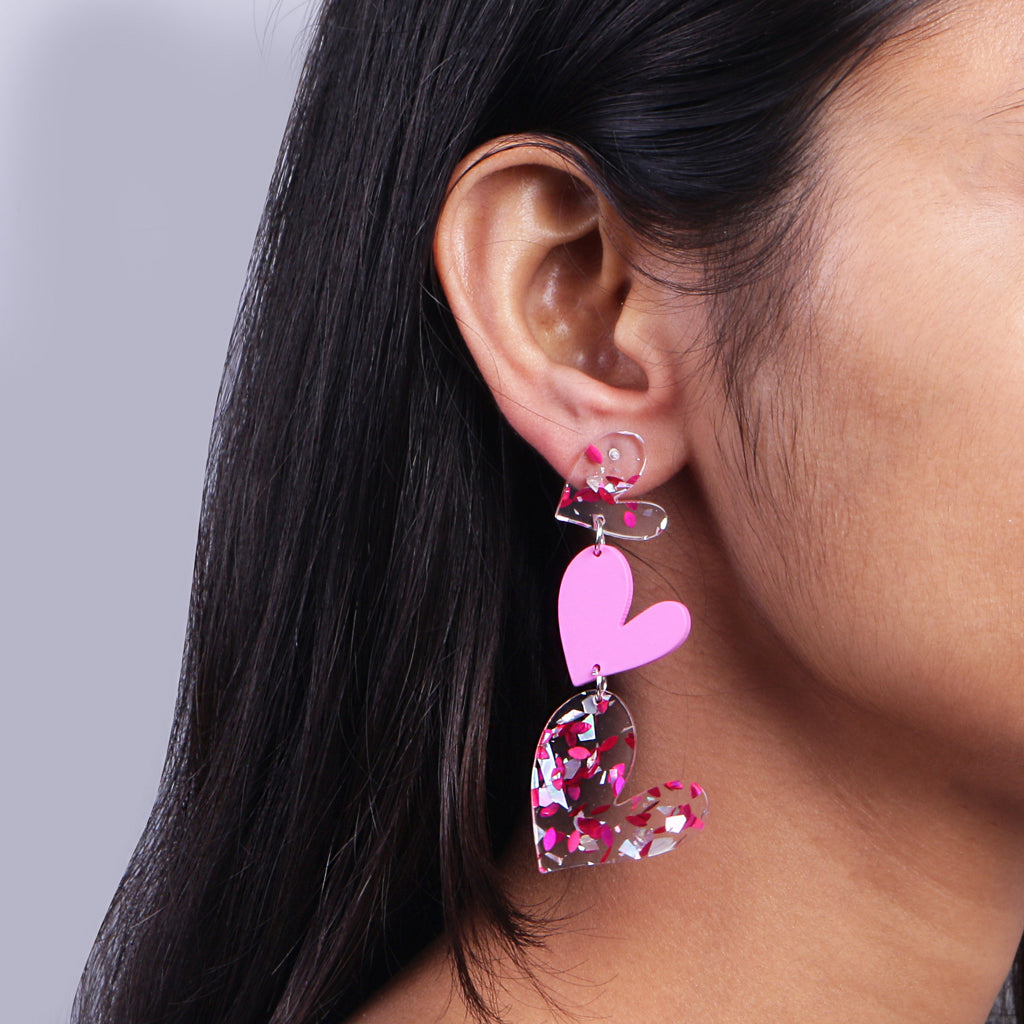 Love Loop Drop Earrings