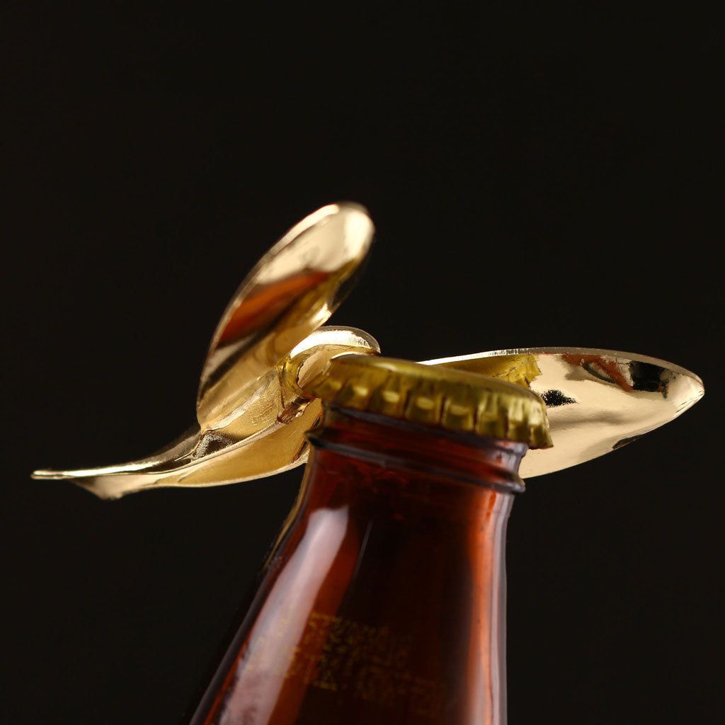 Metallic Desk Balancing Bird