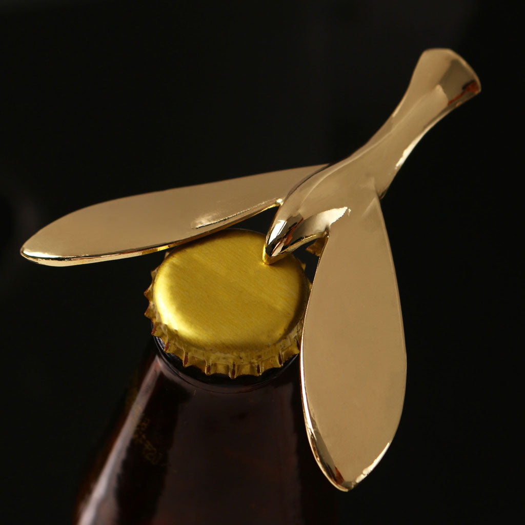 Metallic Desk Balancing Bird