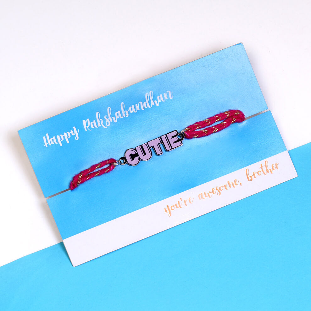 Cutie Metallic Rakshabandhan Rakhi