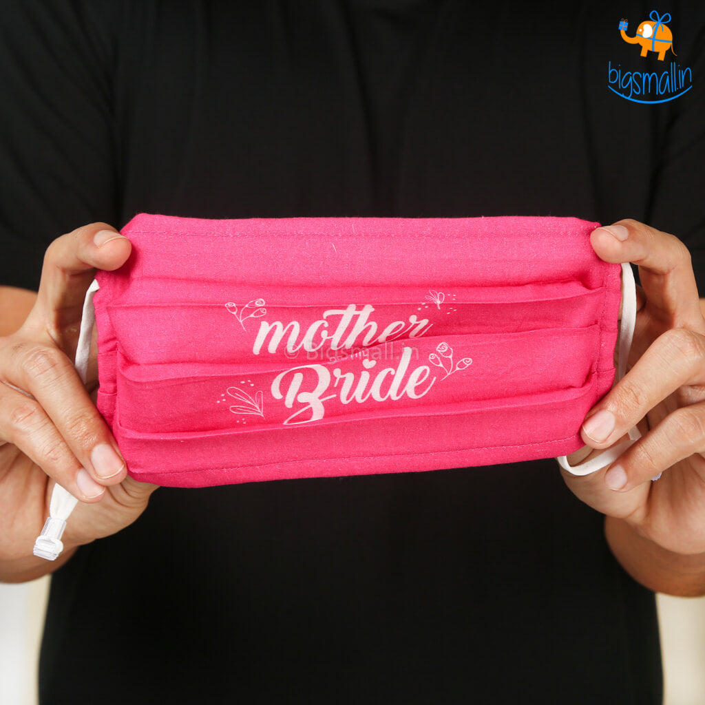 Mother of the Bride Cotton Mask With Filter