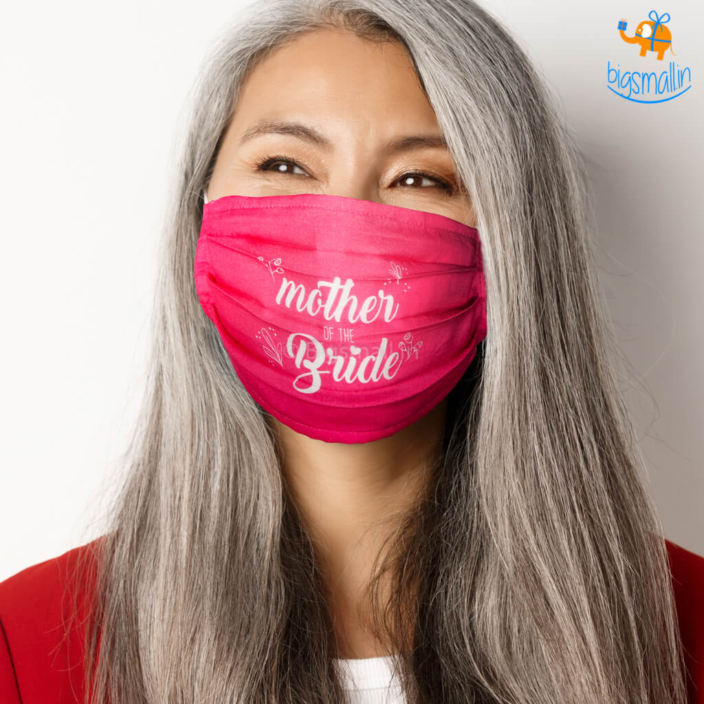 Mother of the Bride Cotton Mask With Filter