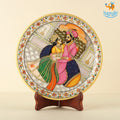 Hand painted Decorative Plate with Stand