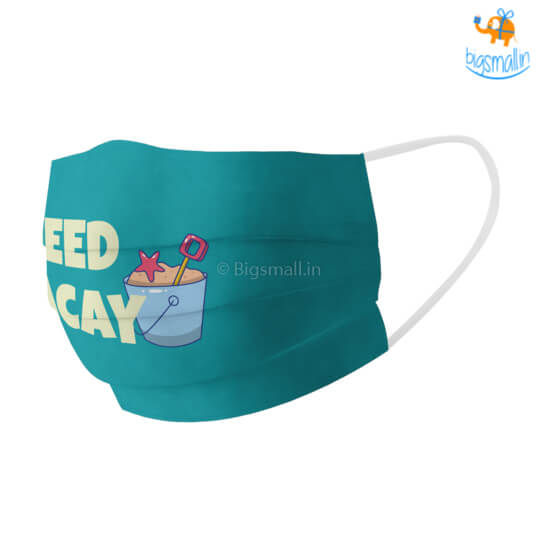 Need Vacay Cotton Mask With Filter