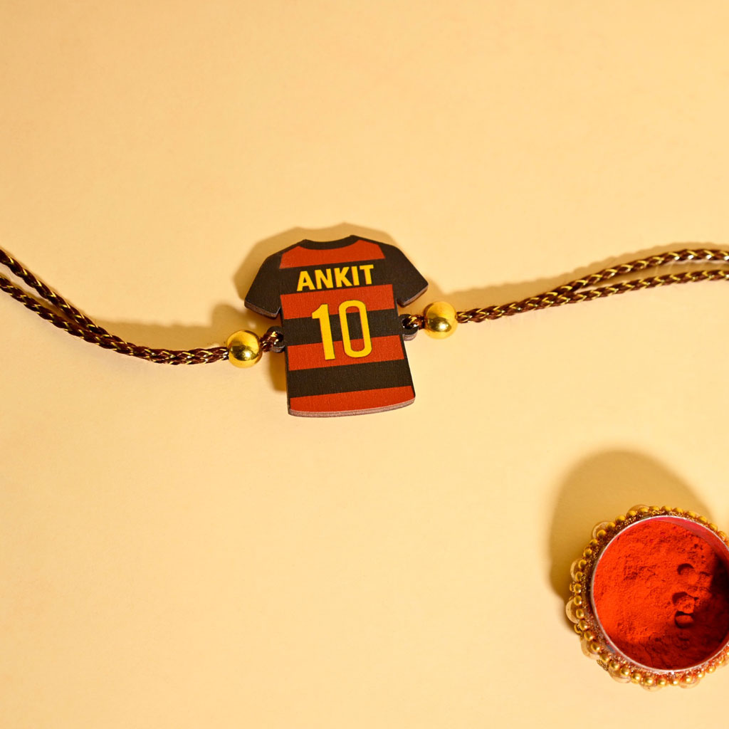 Personalised Jersey Bro Rakhi