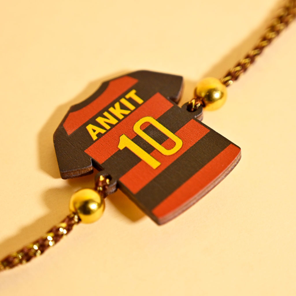 Personalised Jersey Bro Rakhi