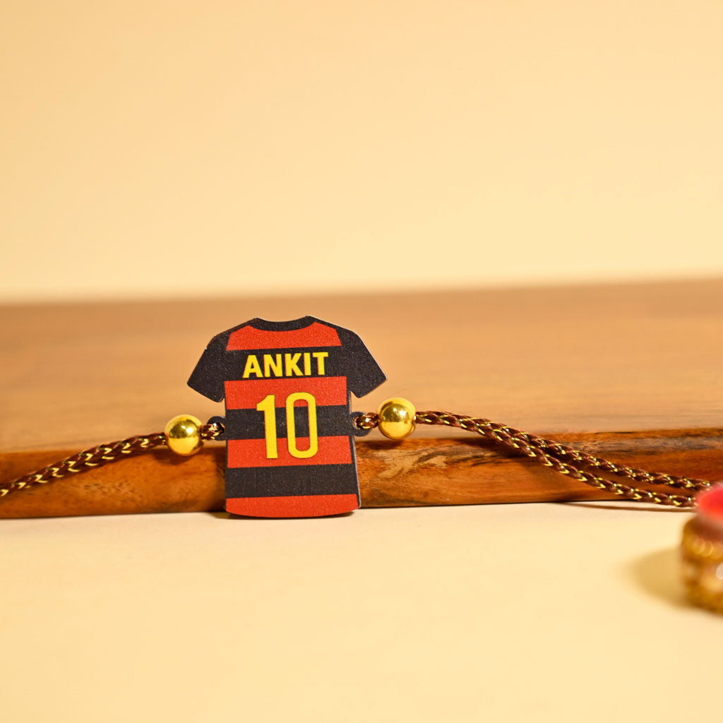 Personalised Jersey Bro Rakhi