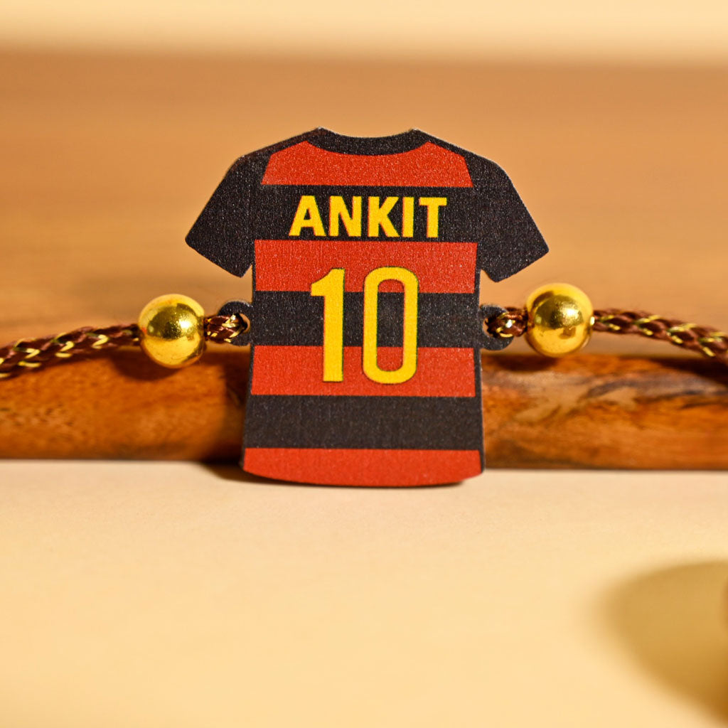 Personalised Jersey Bro Rakhi