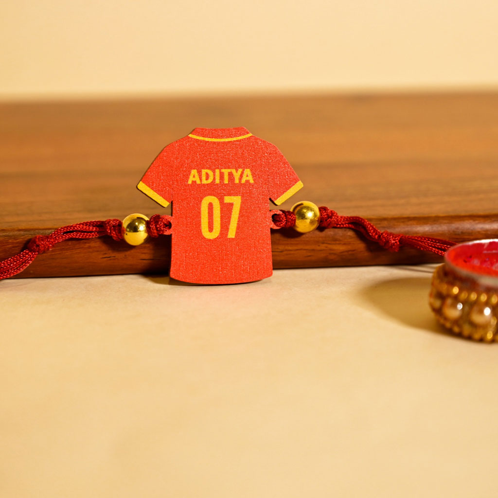Personalised Footballer Bro Rakhi