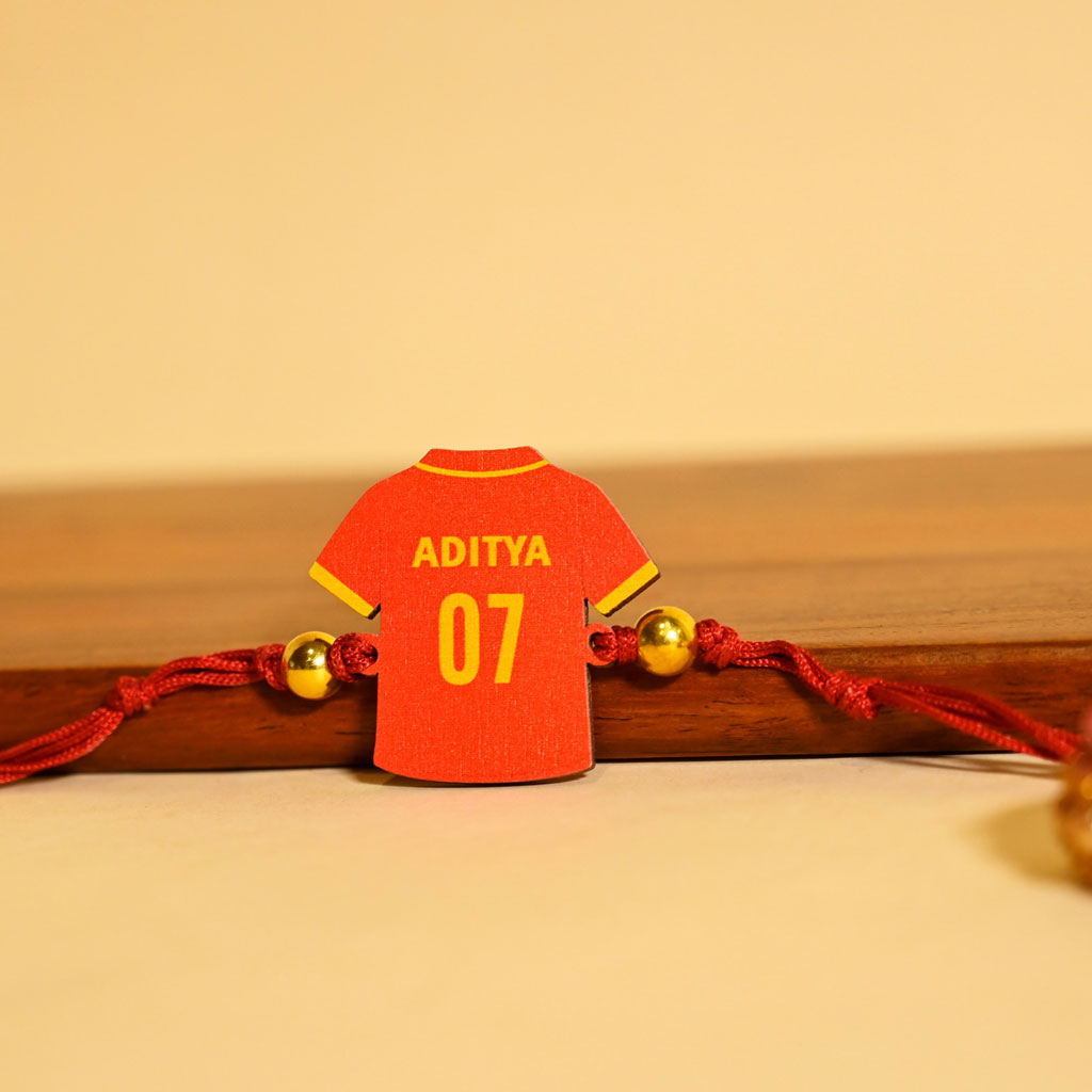 Personalised Footballer Bro Rakhi